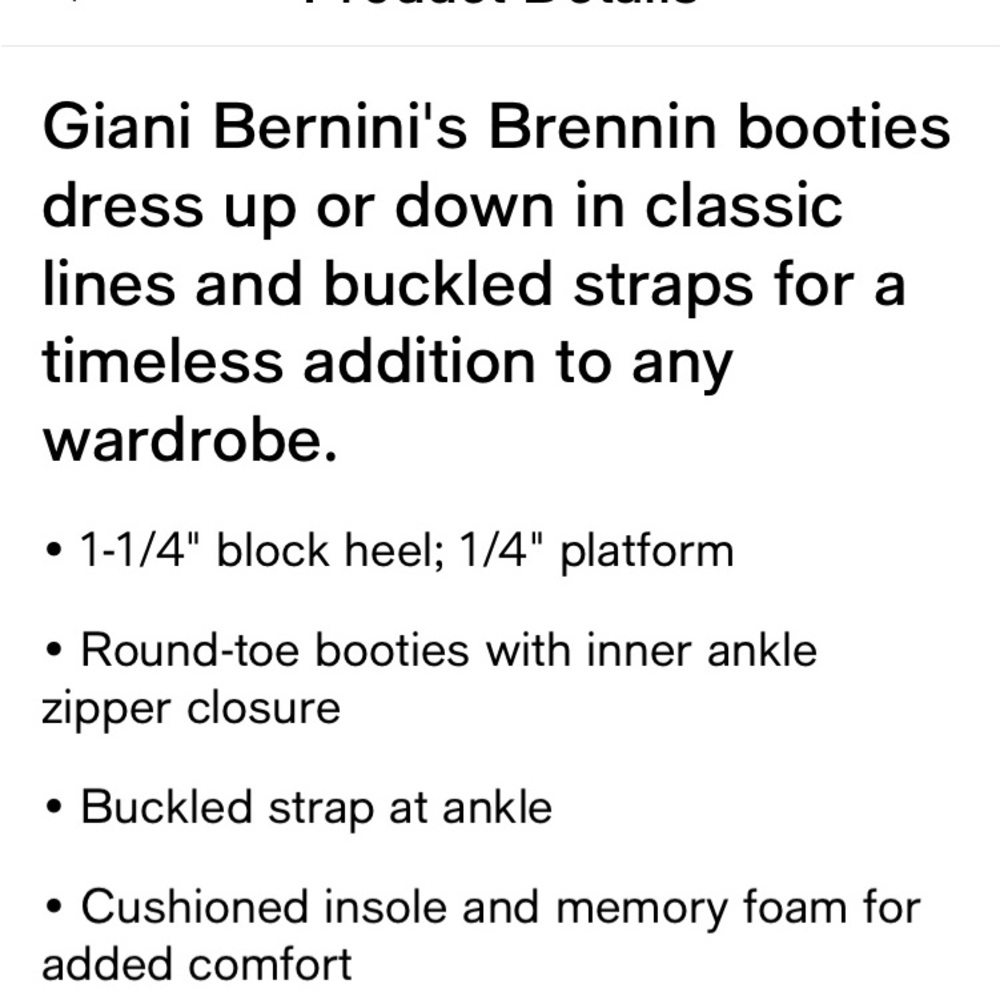 Gianni Bini Brennin Buckled Booties NWOT - Picture 12 of 12